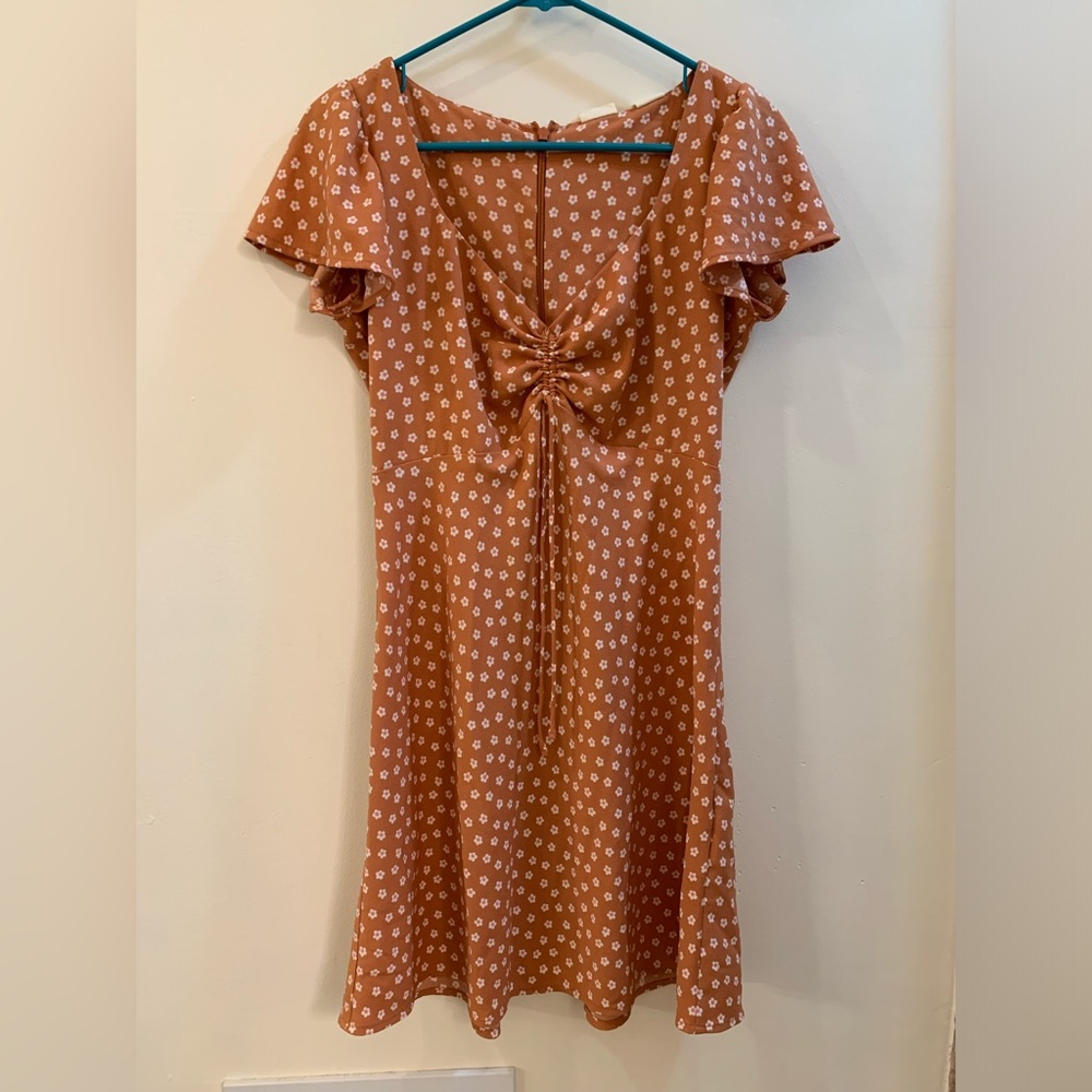 Levi’s Flutter-Sleeve Mini Dress, Size M